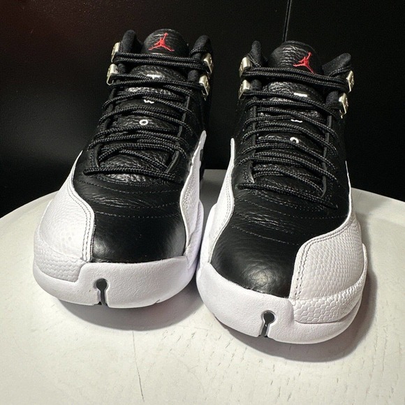 AIR JORDAN MENS Sz 10 RETRO 12 AJ12 PLAYOFF WHITE OG BLACK CT8013-006 NEW
